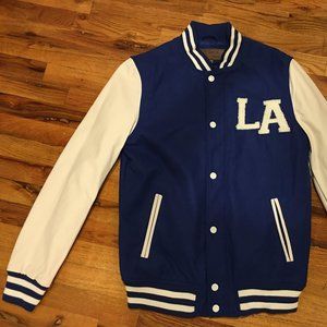 (SOLD) Blue LA Varsity Jacket